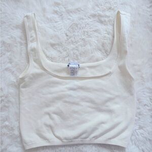 Ivory Women's Crop Top